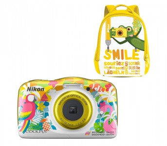 Компактный фотоаппарат Nikon Coolpix W150 Resort + рюкзак (VQA114K001)