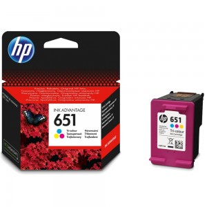 Картридж для струйного принтера HP C2P11AE BHK (№651)