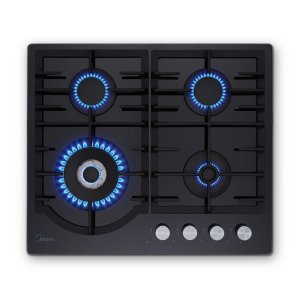 Газовая варочная поверхность Midea Газовая варочная поверхность Midea MG696TGB