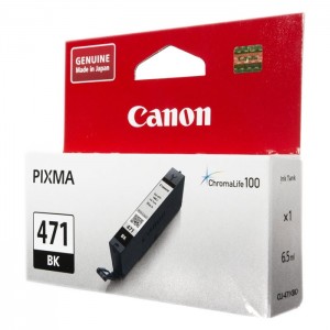 Картридж для струйного принтера Canon CLI-471 BK