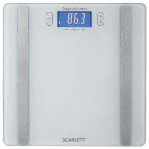 Весы напольные Scarlett SC-BS33D85 белый (SC - BS33ED85)