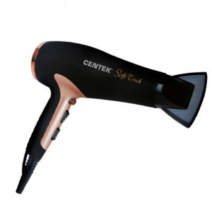 Фен Centek CT-2241 черно-золотой