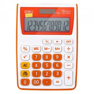 Калькулятор DELI E1122/OR