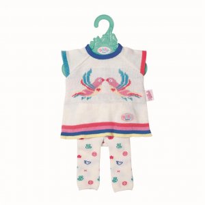 Одежда для куклы Zapf Creation Zapf Creation Baby born 826-966 Бэби Борн Трикотажный костюмчик