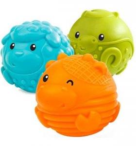 Развивающие игрушки для малышей B kids B kids 905177 Игровые фигурки-шарики "Sensory"