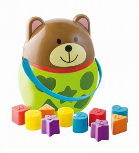 Развивающие игрушки для малышей Little Hero LITTLE HERO 3015 Сортер "Мишка"
