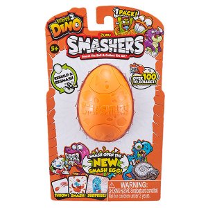 Игровые наборы и фигурки для детей Zuru Smashers Zuru Smashers 7436 Smashers Дино-сюрприз в яйце, 1 шт