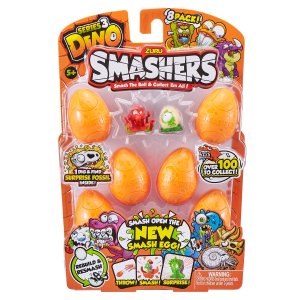 Игровые наборы и фигурки для детей Zuru Smashers Zuru Smashers 7438 Smashers Дино-сюрприз в яйце, 8 шт