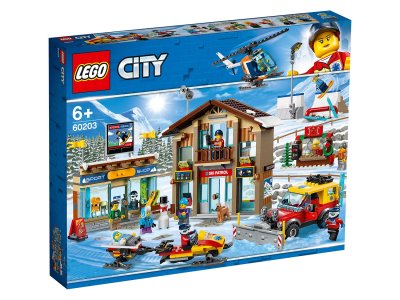 Конструкторы Lego LEGO City 60203 Конструктор ЛЕГО Город Горнолыжный курорт