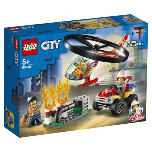 Конструкторы Lego LEGO City 60248 Конструктор ЛЕГО Город Пожарный спасательный вертолёт