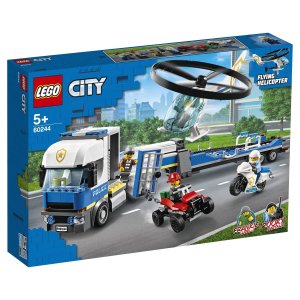 Конструкторы Lego LEGO City 60244 Конструктор ЛЕГО Город Полицейский вертолётный транспорт