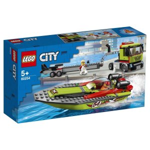Конструкторы Lego LEGO City 60254 Конструктор ЛЕГО Город Great Vehicles Транспортировщик скоростных катеров