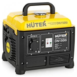 Бензиновый генератор Huter Dn1500i (64/10/4)