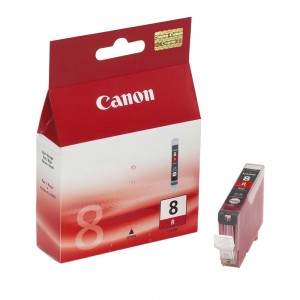 Чернильный картридж Canon CLI-8R Red