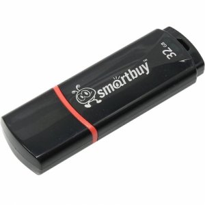 USB флешка Smartbuy Crown USB 2.0 32GB (SB32GBCRW-K) чёрный