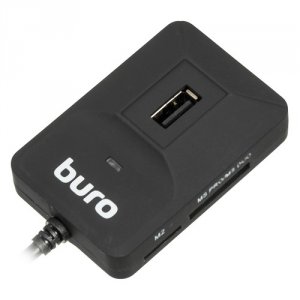 Устройство для чтения карт памяти Buro BU-CR/HUB3-U2.0-0688