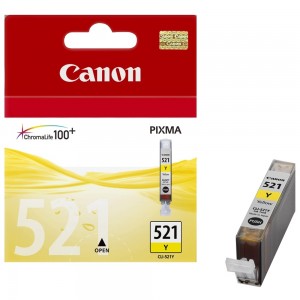 Картридж для струйного принтера Canon CLI-521Y