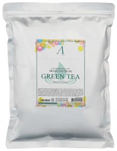 альгинатная маска с зелёным чаем Anskin Green Tea Modeling Refill (1kg) (АН800)