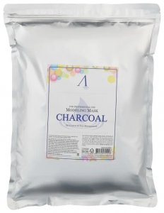 Альгинатная маска с углём Anskin Charcoal Modeling Mask Refill (1kg) (АН500)