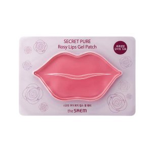 Гидрогелевые патчи для губ the SAEM Secret Pure Rosy Lips Gel Patch (СМ2702)