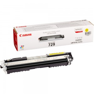 Картридж для лазерного принтера Canon Canon 729 Yellow