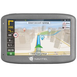 Портативный GPS-навигатор Navitel E505 Magnetic чёрный