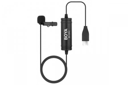 Микрофон Boya BY-DM2, петличный, для Android, USB-C (1572)