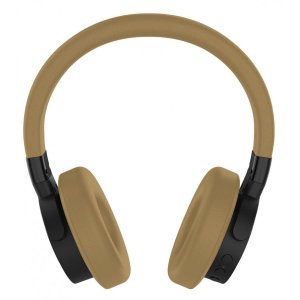 Наушники накладные Bluetooth Rombica mysound BH-07, коричневые (BT-H003)