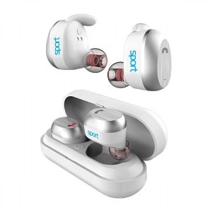 Беспроводные наушники Elari NanoPods Sport белый (4627078304418)