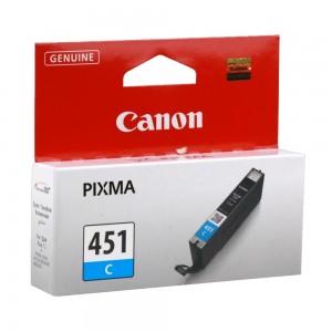 Картридж для струйного принтера Canon CLI-451C Cyan