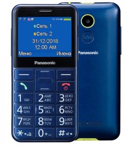 Мобильный телефон Panasonic KX-TU150 Blue (KX-TU150RUC)