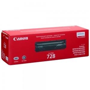 Картридж для лазерного принтера Canon 728 Black