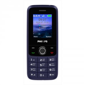Мобильный телефон Philips Xenium E117 blue (CTE117BL/00)
