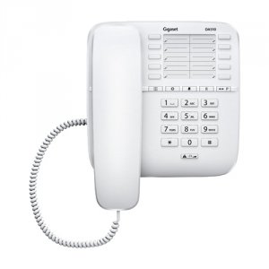 Телефон проводной Gigaset DA510 белый (DA510 IM, White)