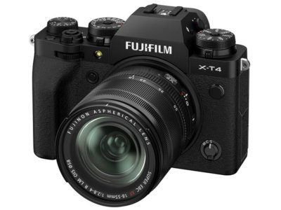 Беззеркальный фотоаппарат Fujifilm X-T4 Kit 18-55mm, черный (16650766)