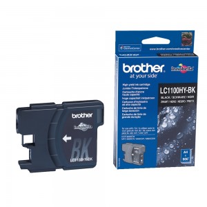 Чернильный картридж Brother LC-1100HY-BK Black
