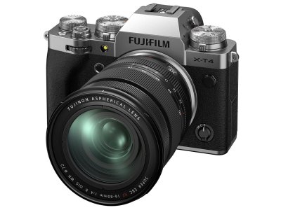 Беззеркальный фотоаппарат Fujifilm X-T4 Kit 16-80mm, серебристый (16651291)