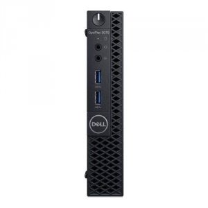 Настольный компьютер Dell Optiplex 3070 Intel Core i3 9100T / 4 / 500 / Intel UHD Graphics 630 / Linux чёрный