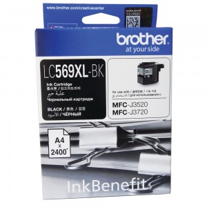 Чернильный картридж Brother LC-569XL Black