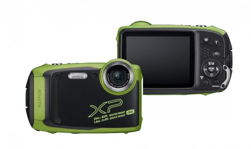Компактный фотоаппарат Fujifilm FinePix XP140, зеленый (16613158 /16613249)