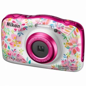 Компактный фотоаппарат Nikon Coolpix W150 Flower + рюкзак (VQA113K001)