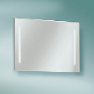 Зеркало для ванной Акватон Отель 65,4х80 см с подсветкой белое (1A101302OT010)