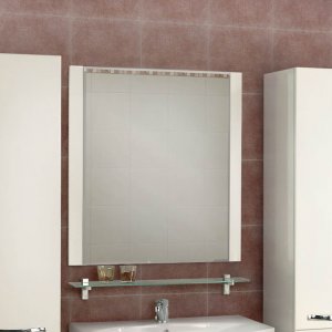 Зеркало для ванной Акватон Ария 85,8х80 см белое (1A141902AA010)