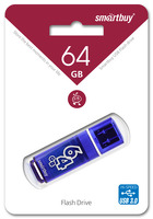 USB флешка Smartbuy Glossy Series 64GB, Blue (SB64GBGS-DB)