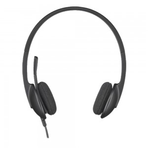 Гарнитура для ПК проводная Logitech USB Headset H340 Black