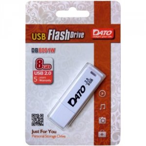 USB Flash Drive DATO DB8001 8GB белый