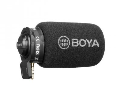 Микрофон Boya BY-A7H, направленный, 3.5 мм TRRS (1630)