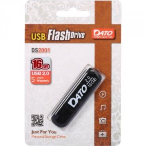 USB Flash Drive DATO DS2001 16Gb чёрный