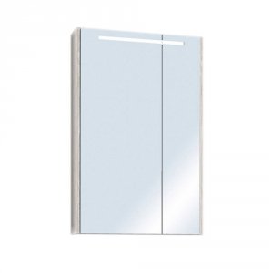Шкаф зеркальный навесной универсальный Акватон Верди 81х60 см ДСП ясень фабрик