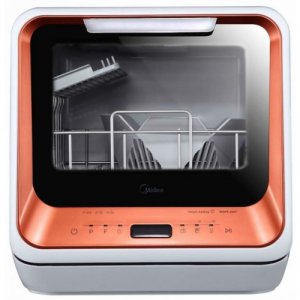 Встраиваемые посудомоечные машины Midea MCFD42900 OR MINI оранжевый (MCFD42900OR MINI)